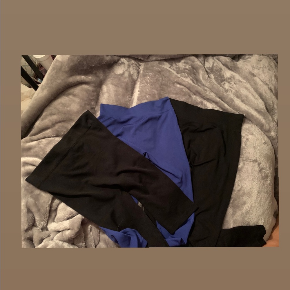 3 pair XS Small  Stretchy Leggings